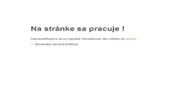 Desktop Screenshot of dokniznice.sk